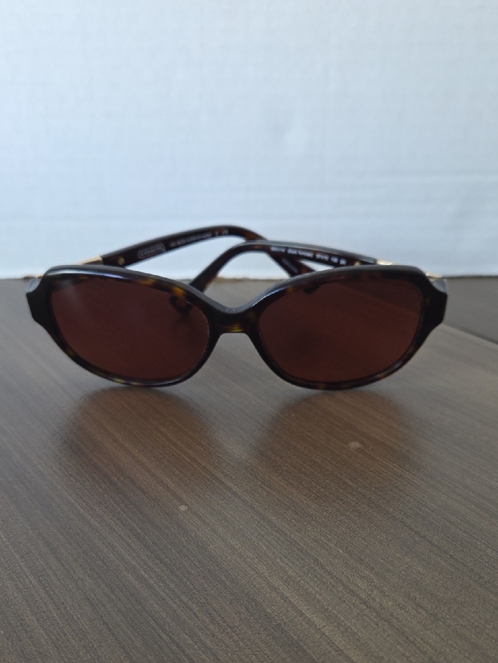 Coach Annette Tortoiseshell Women's Sunglasses - Brown Lenses